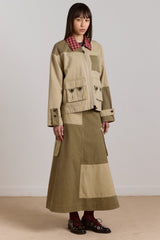 marcelle reversible barn jacket