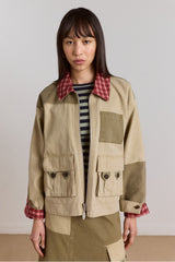 marcelle reversible barn jacket