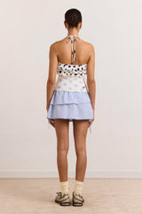 zazie jersey halter - polka dot