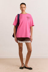 gill of dreams graphic tee - pink