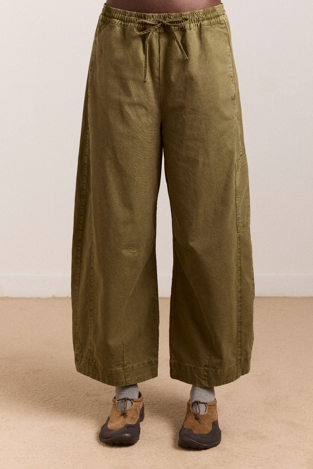 felix twill trousers - olive