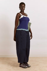 felix twill trouser - navy