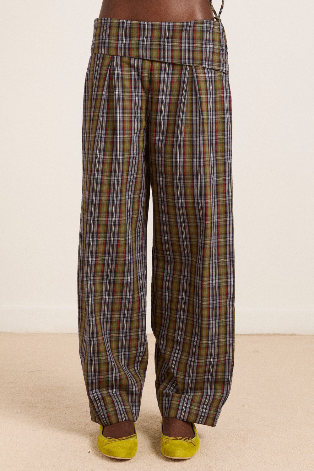 fia trousers - multi check