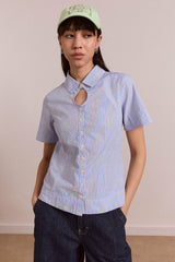 ebba shirt - mini blue stripe