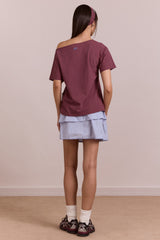 reece tee - red stripe