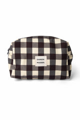 wash bag - butter gingham