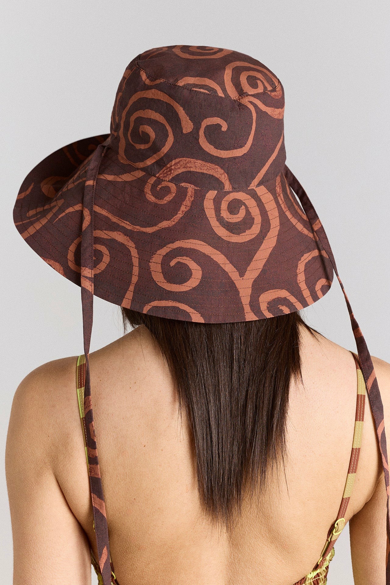 reversible sunhat - mixed swirl