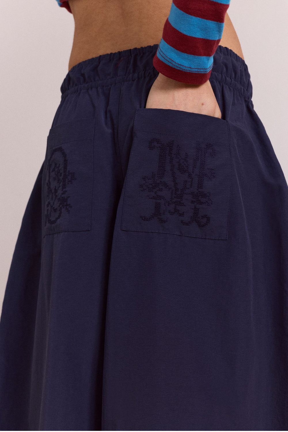 frida trousers - navy