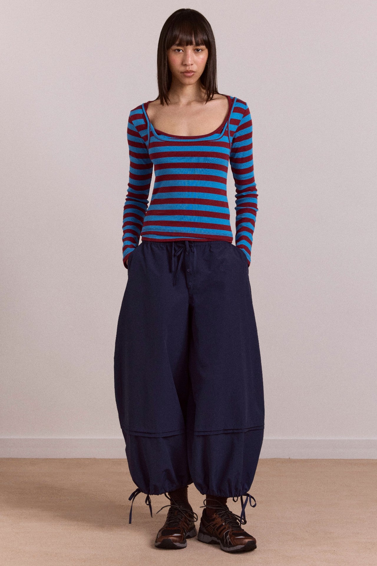 frida trousers - navy
