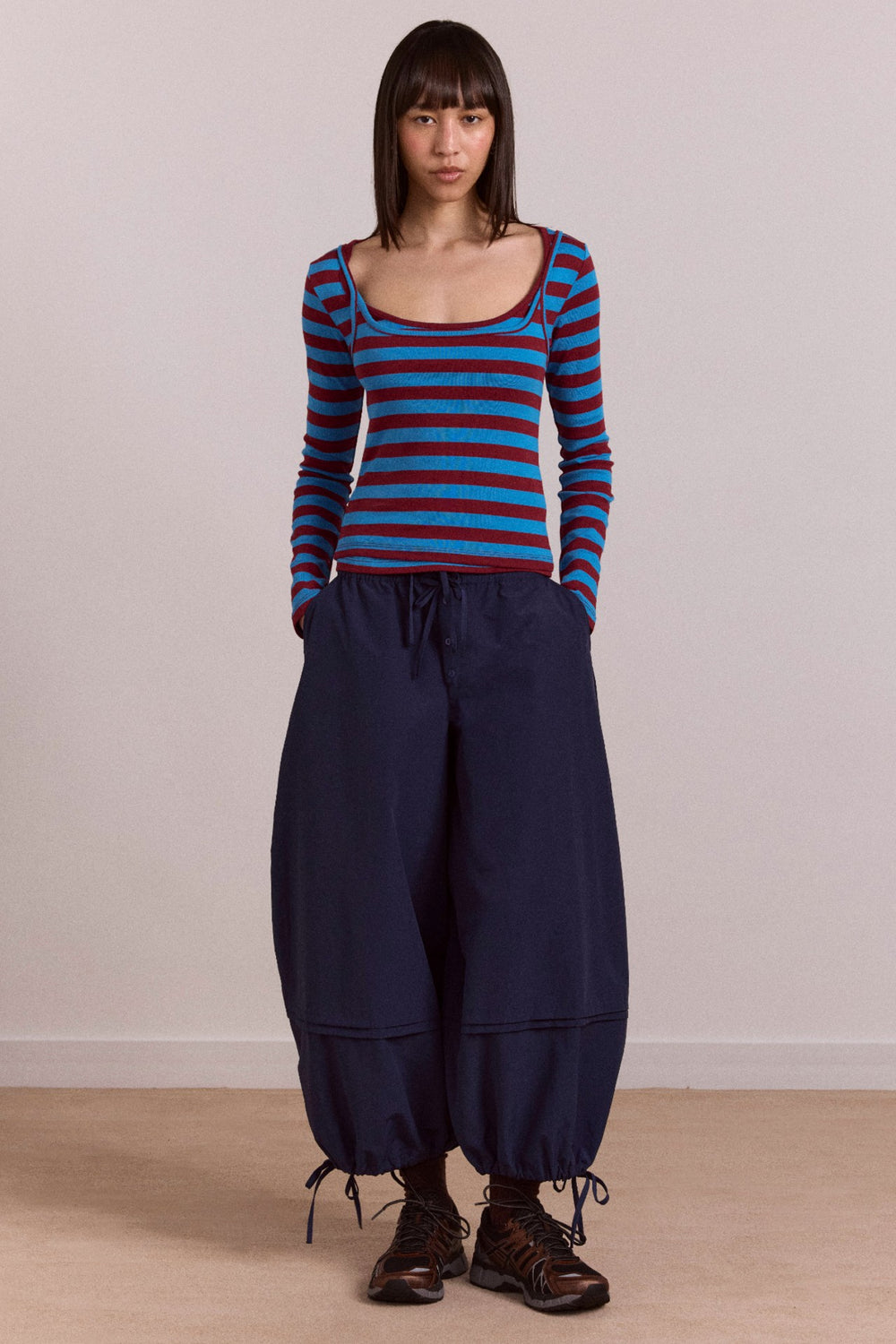 frida trousers - navy