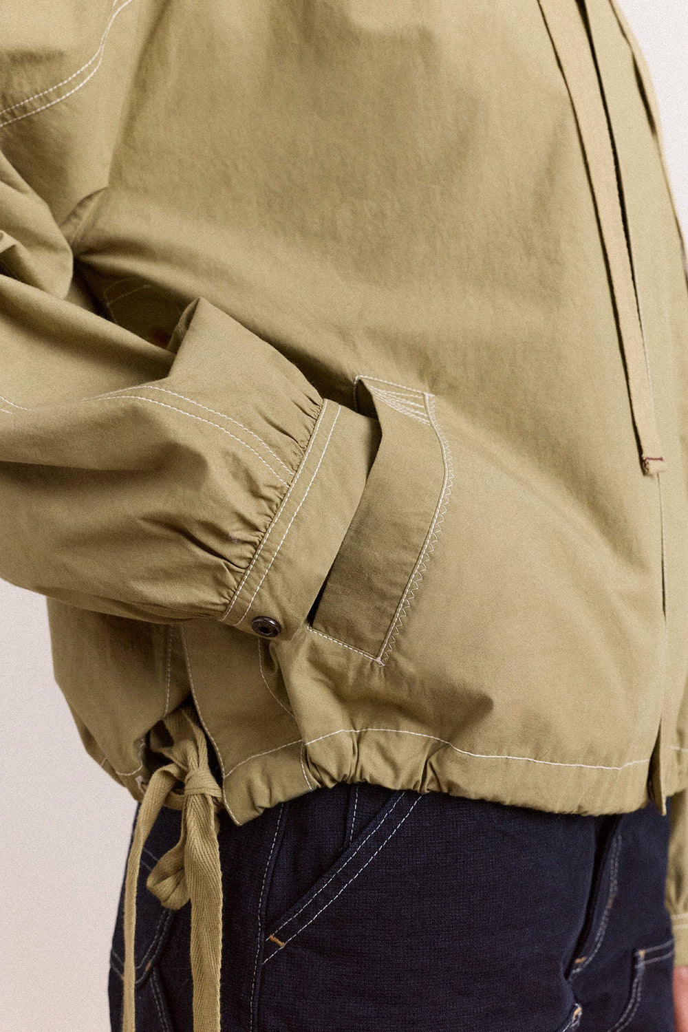 pre-order blake hooded jacket - sage