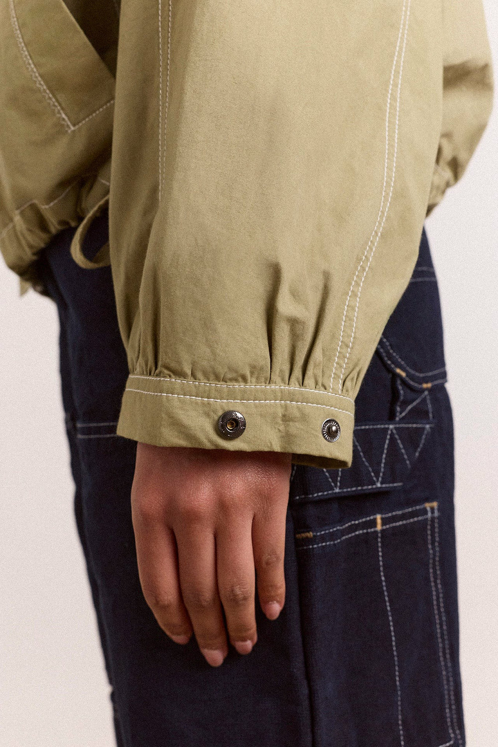 pre-order blake hooded jacket - sage