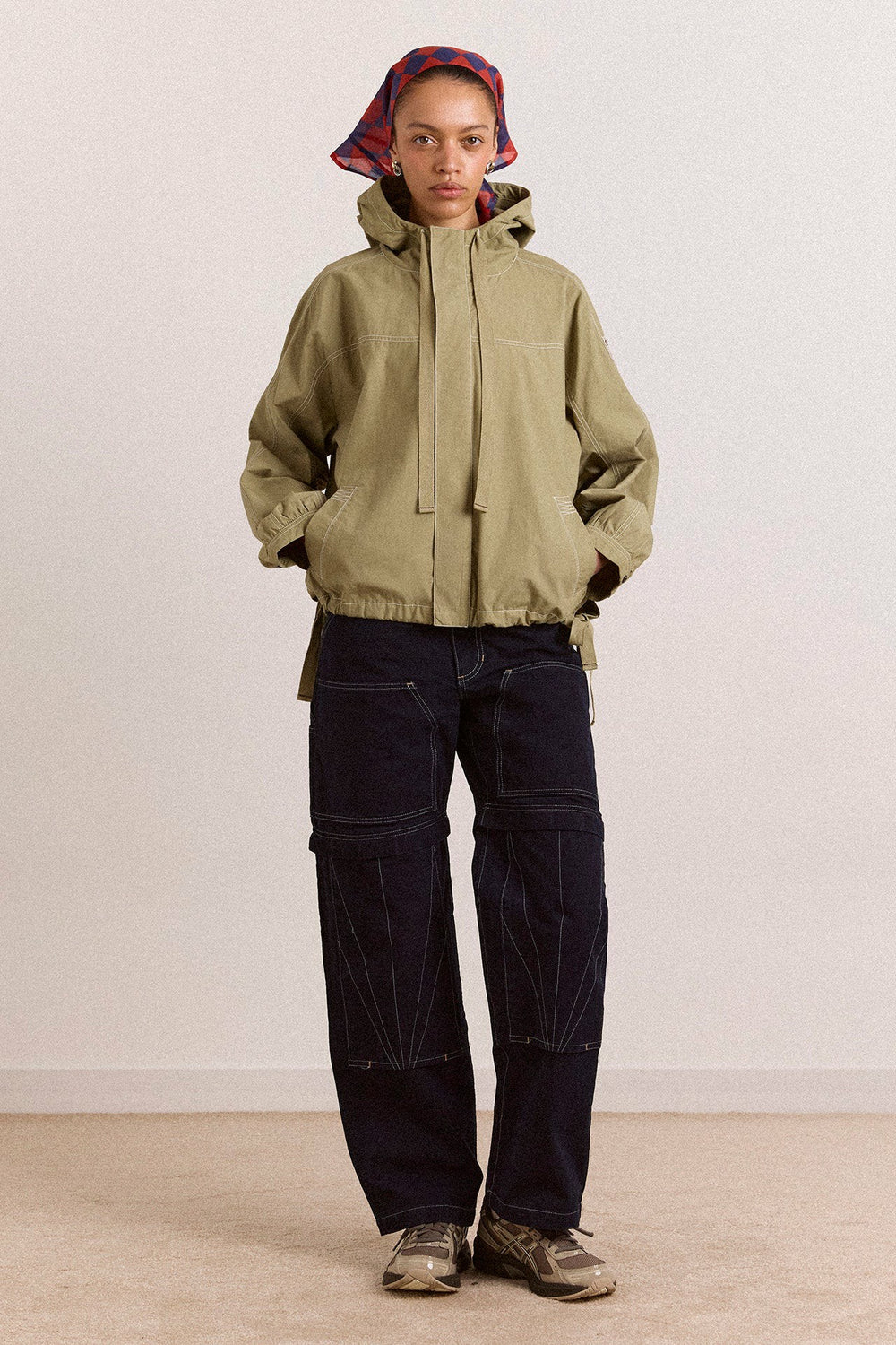 pre-order blake hooded jacket - sage