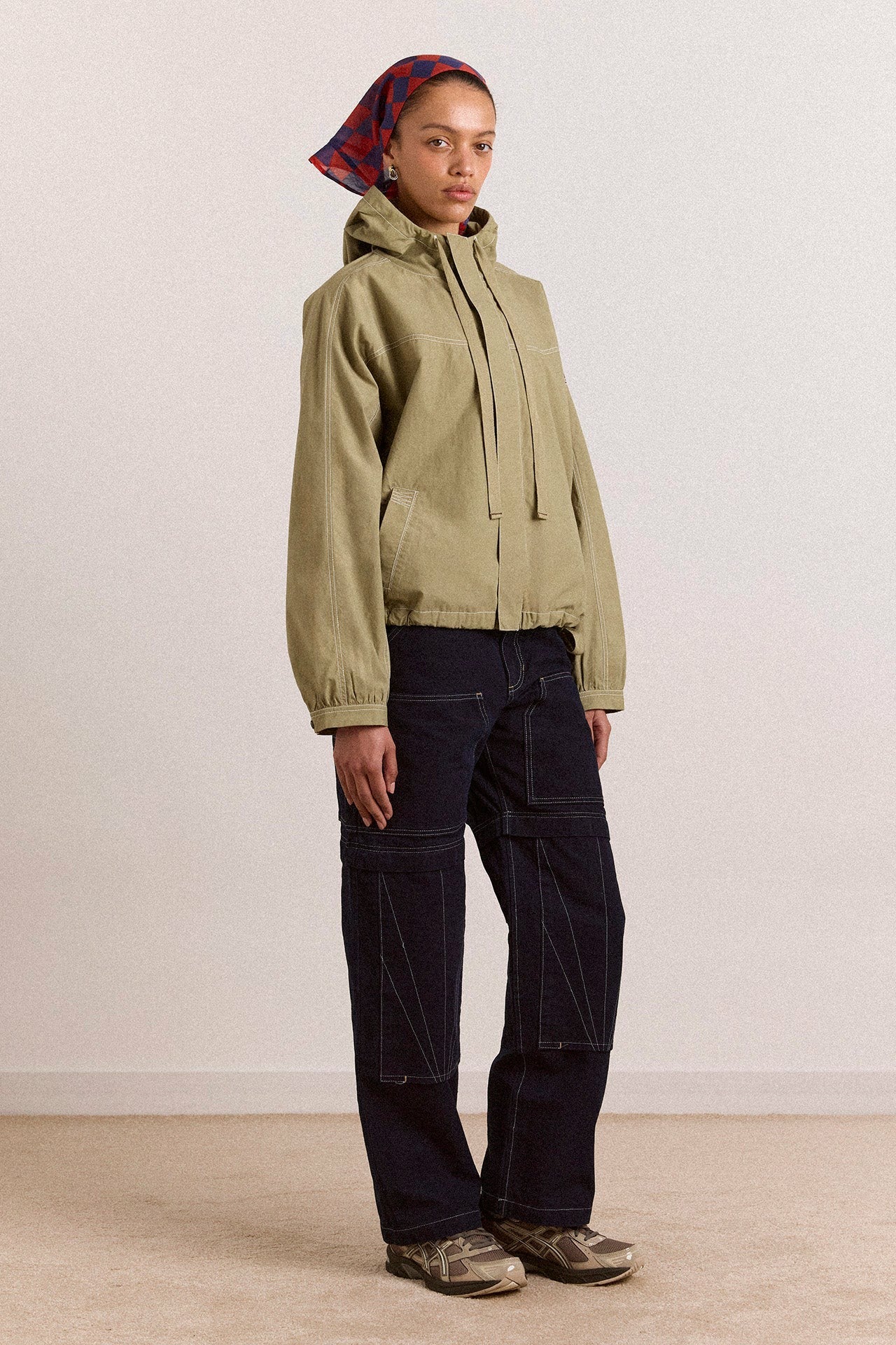 pre-order blake hooded jacket - sage