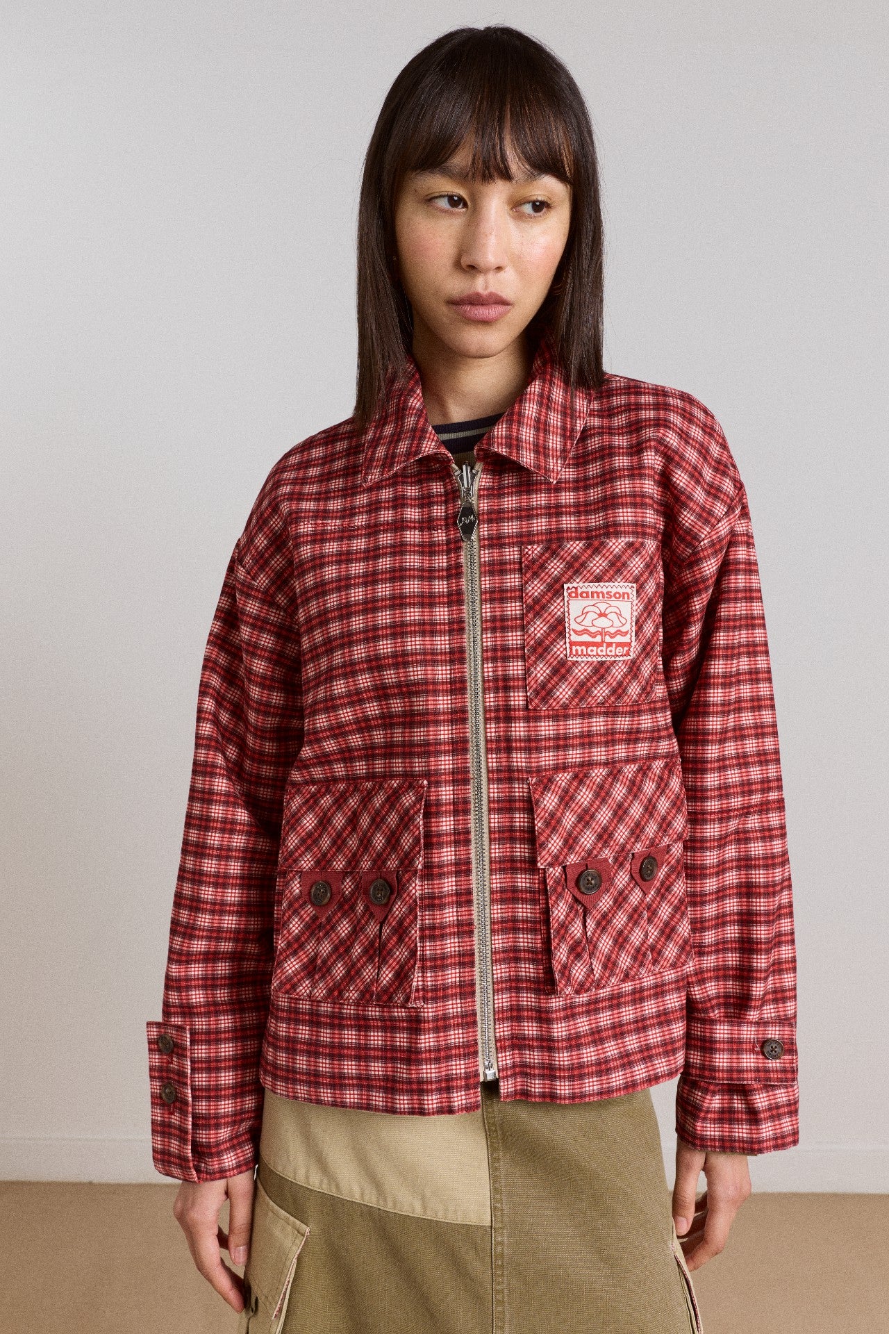 marcelle reversible barn jacket