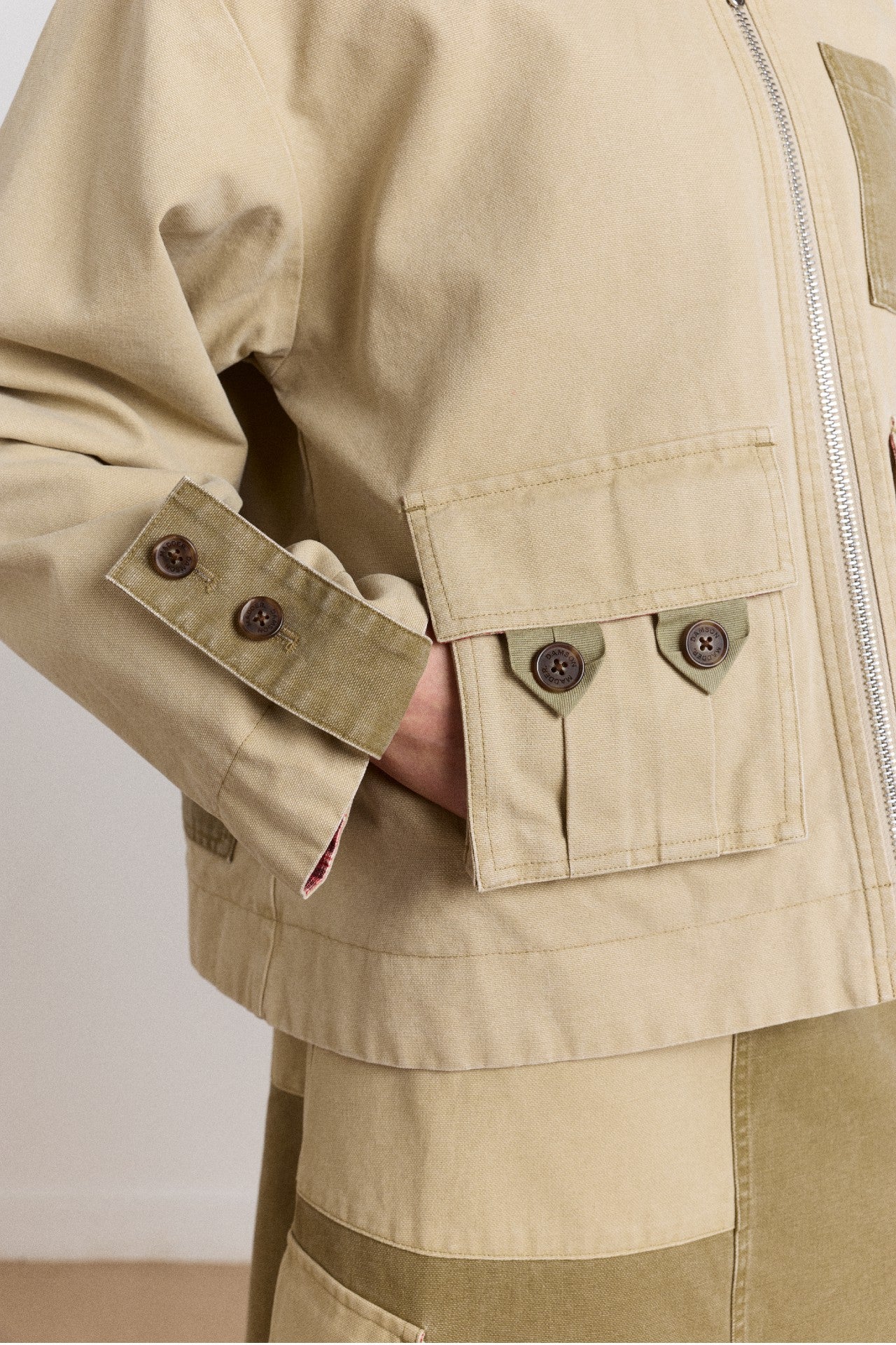 marcelle reversible barn jacket