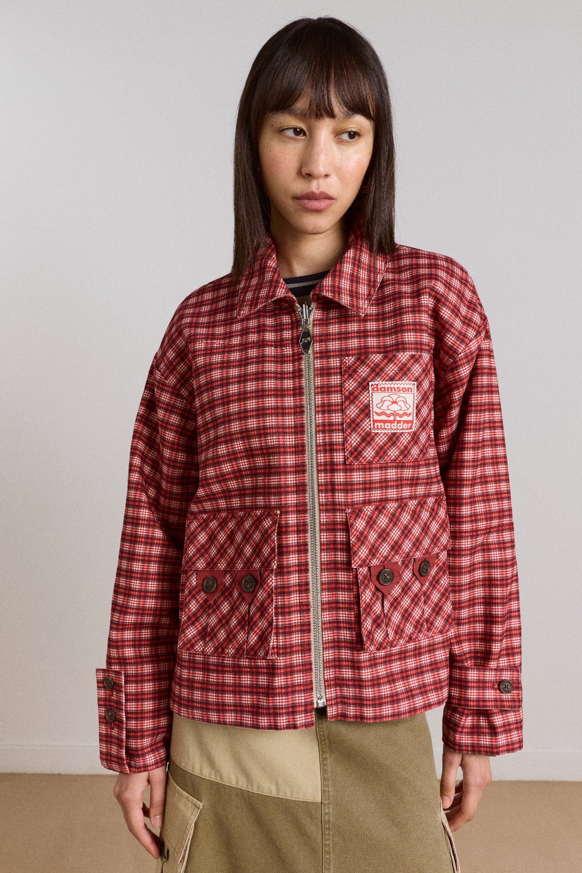 marcelle reversible barn jacket