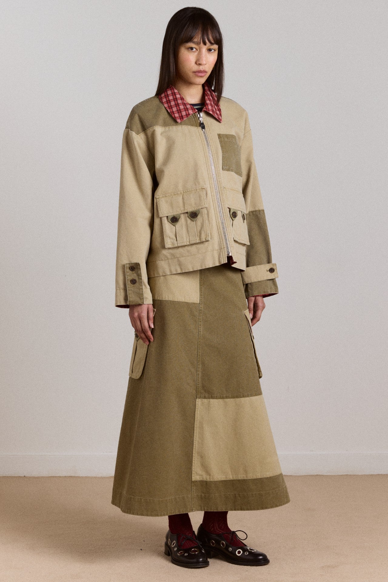 marcelle reversible barn jacket