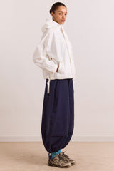 blake hooded jacket - ecru