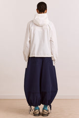blake hooded jacket - ecru