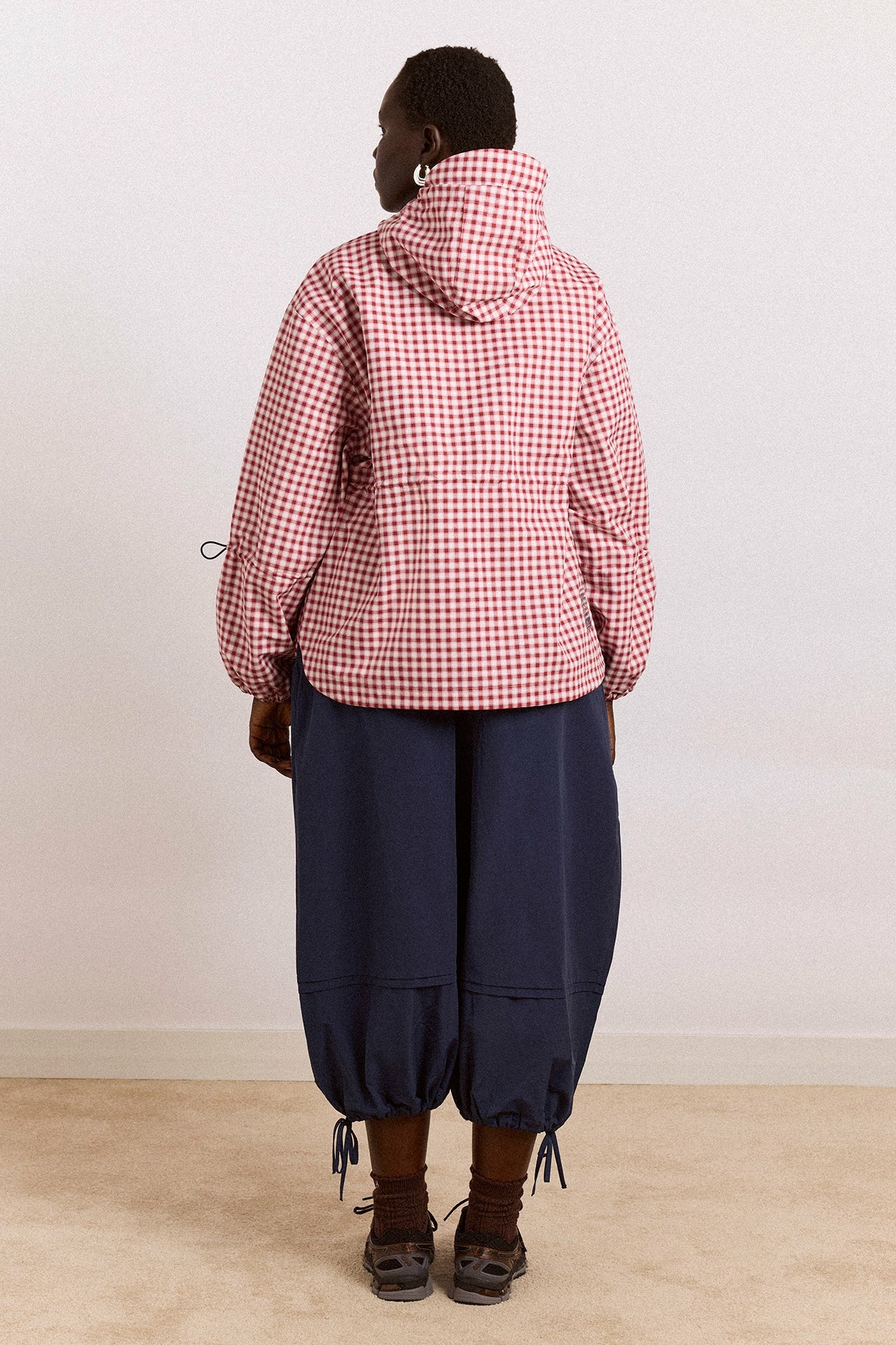matilda raincoat - cherry gingham