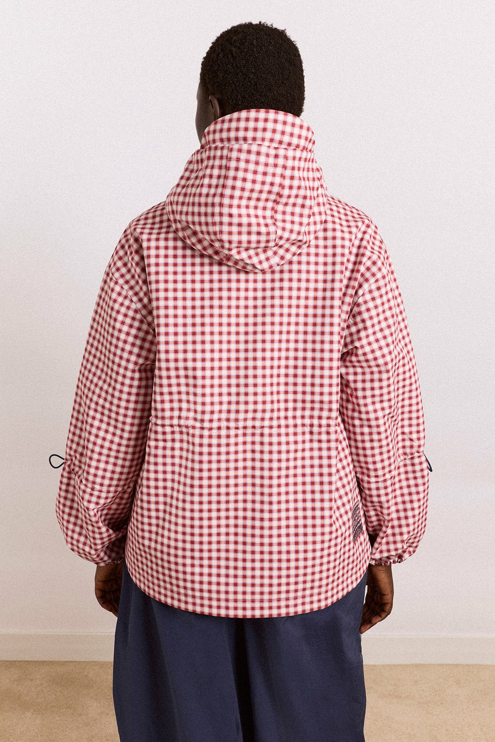 matilda raincoat - cherry gingham