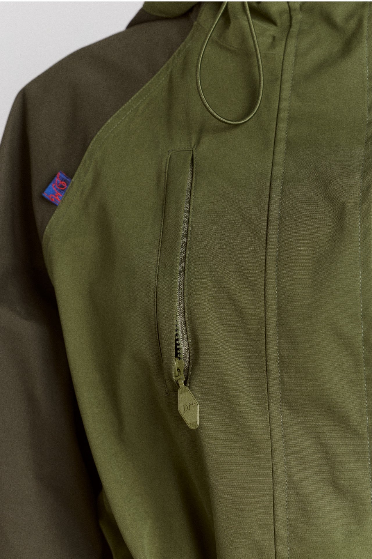 logan waterproof raincoat - forest