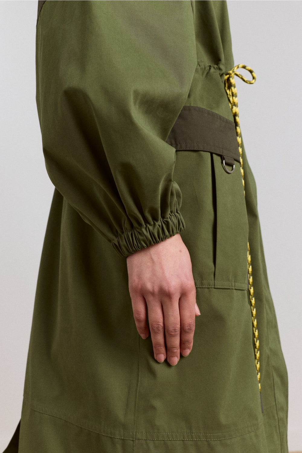 logan waterproof raincoat - forest