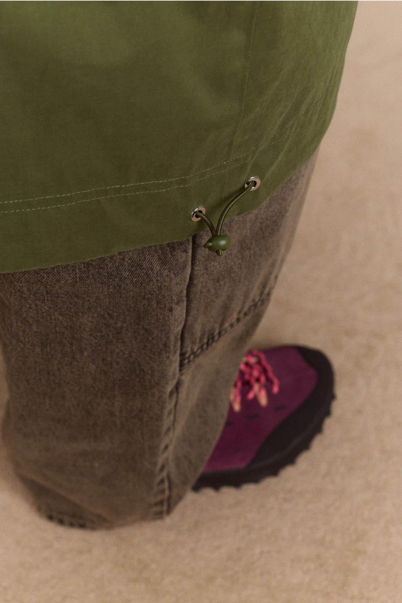 logan waterproof raincoat - forest
