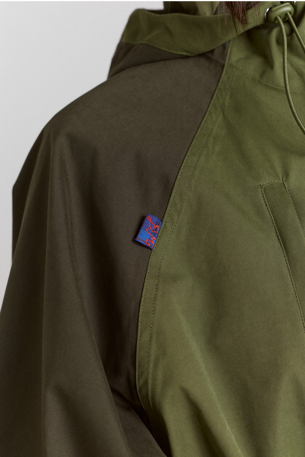 logan waterproof raincoat - forest