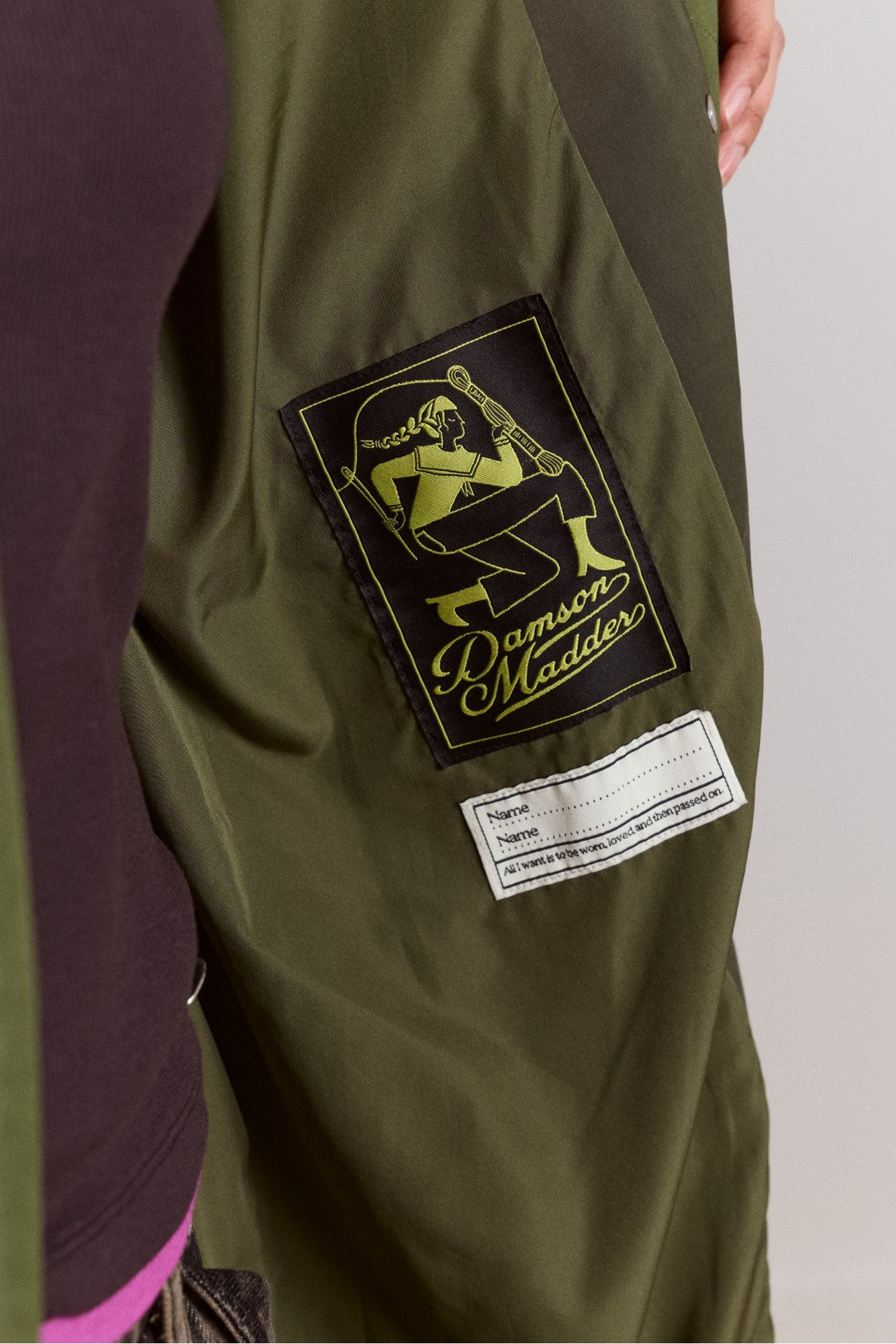 logan waterproof raincoat - forest