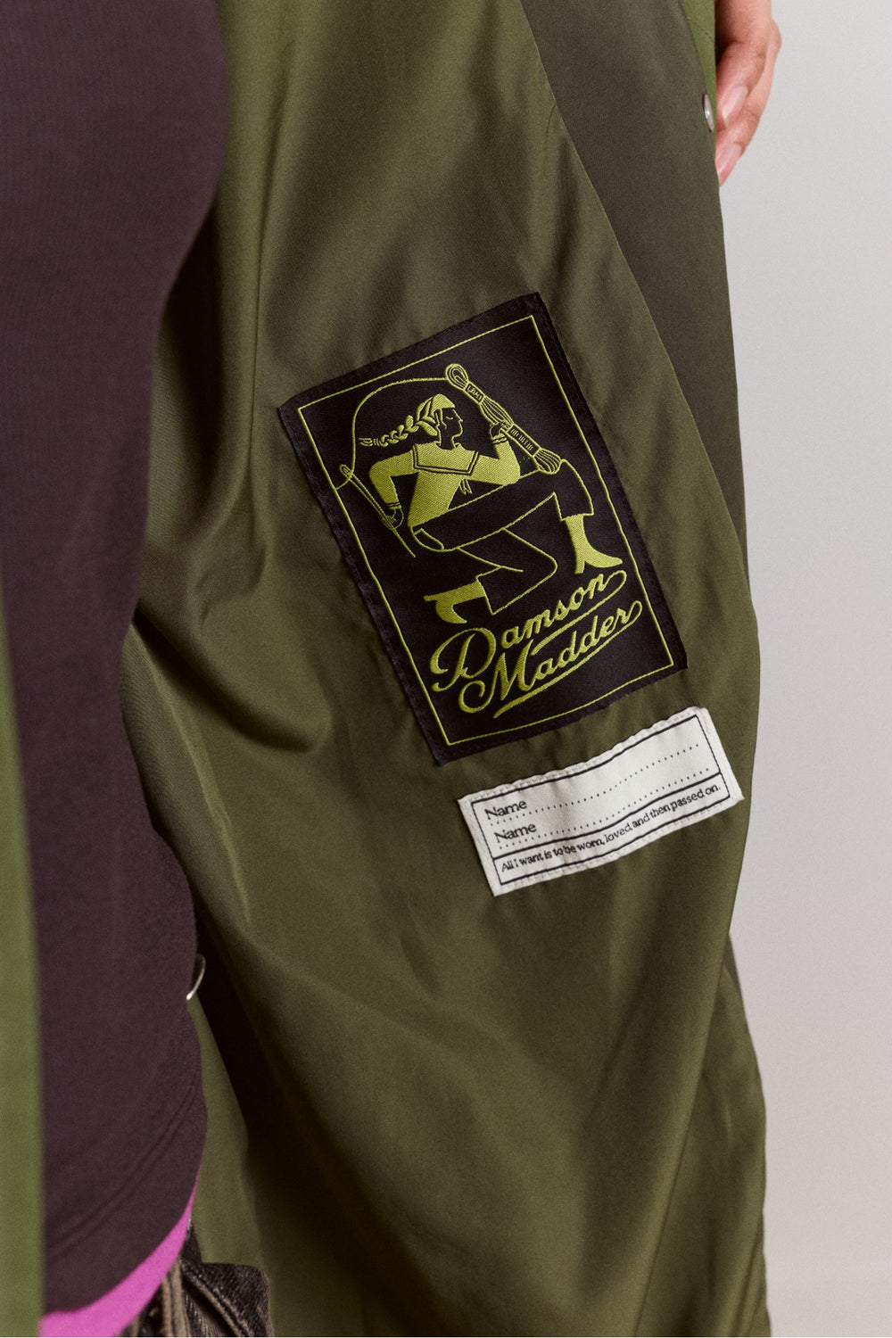 logan waterproof raincoat - forest