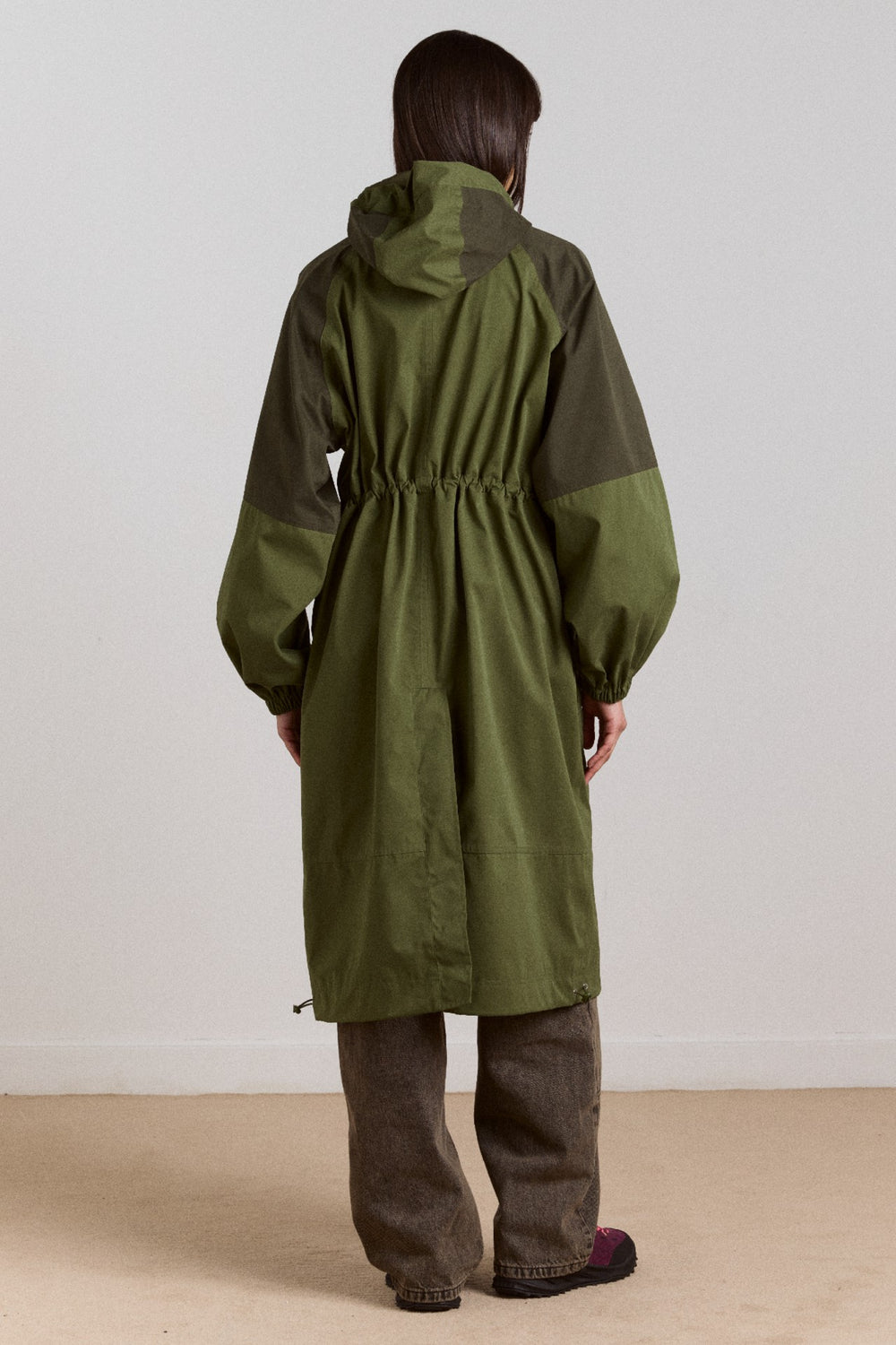 logan waterproof raincoat - forest