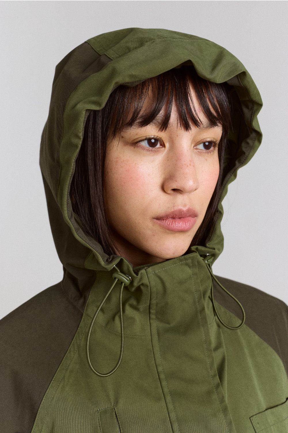 logan waterproof raincoat - forest