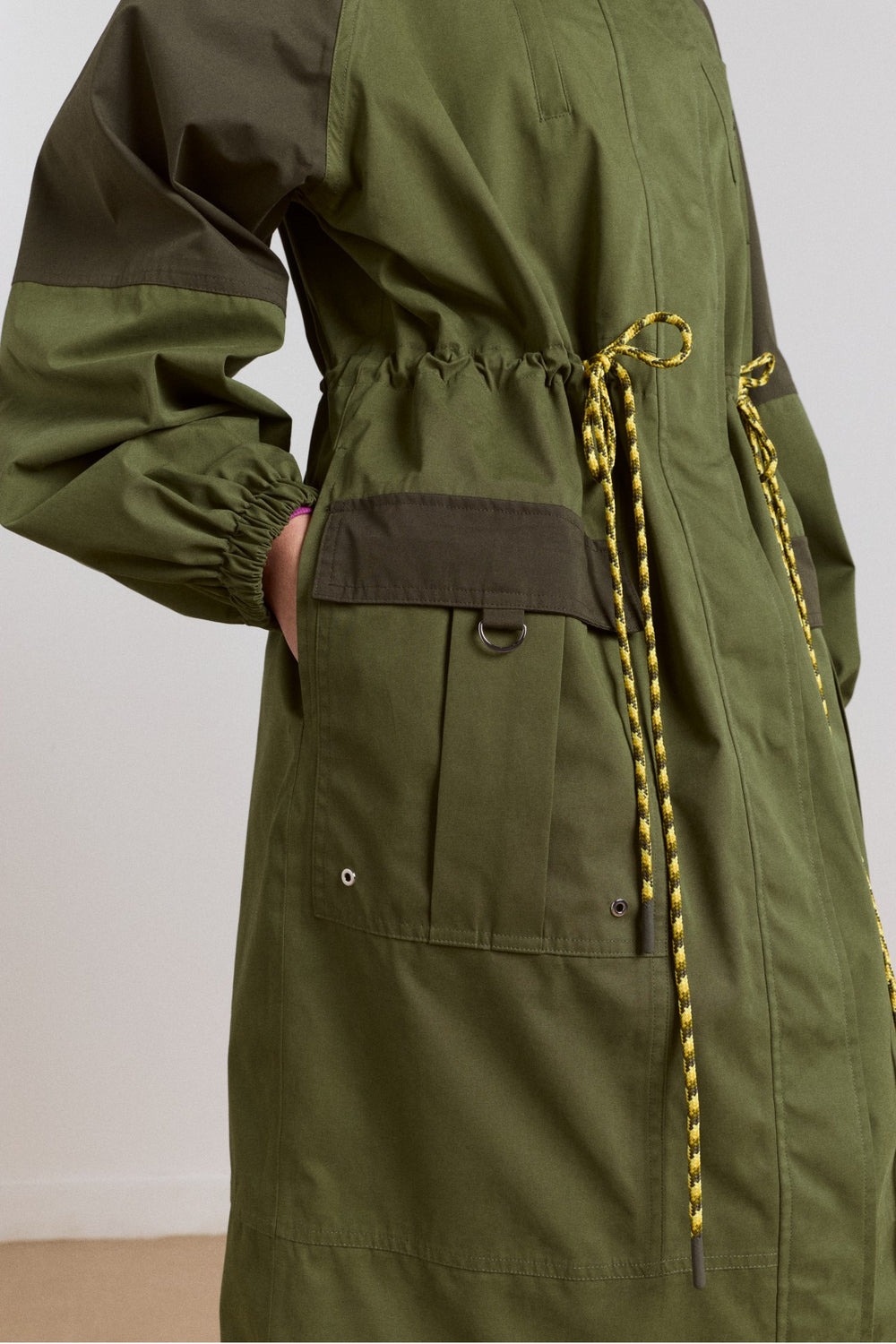 logan waterproof raincoat - forest