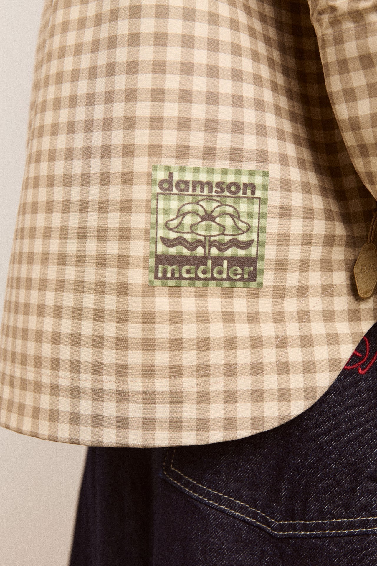 matilda raincoat - gingham
