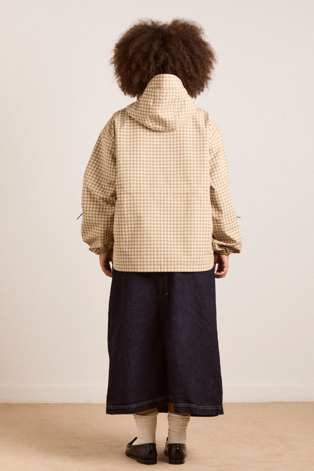 matilda raincoat - gingham