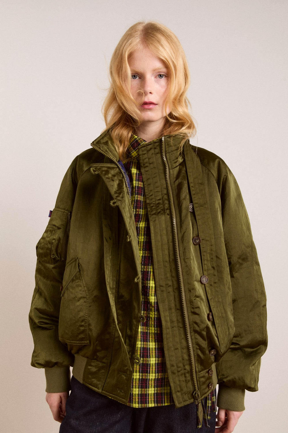 joanie bomber - olive
