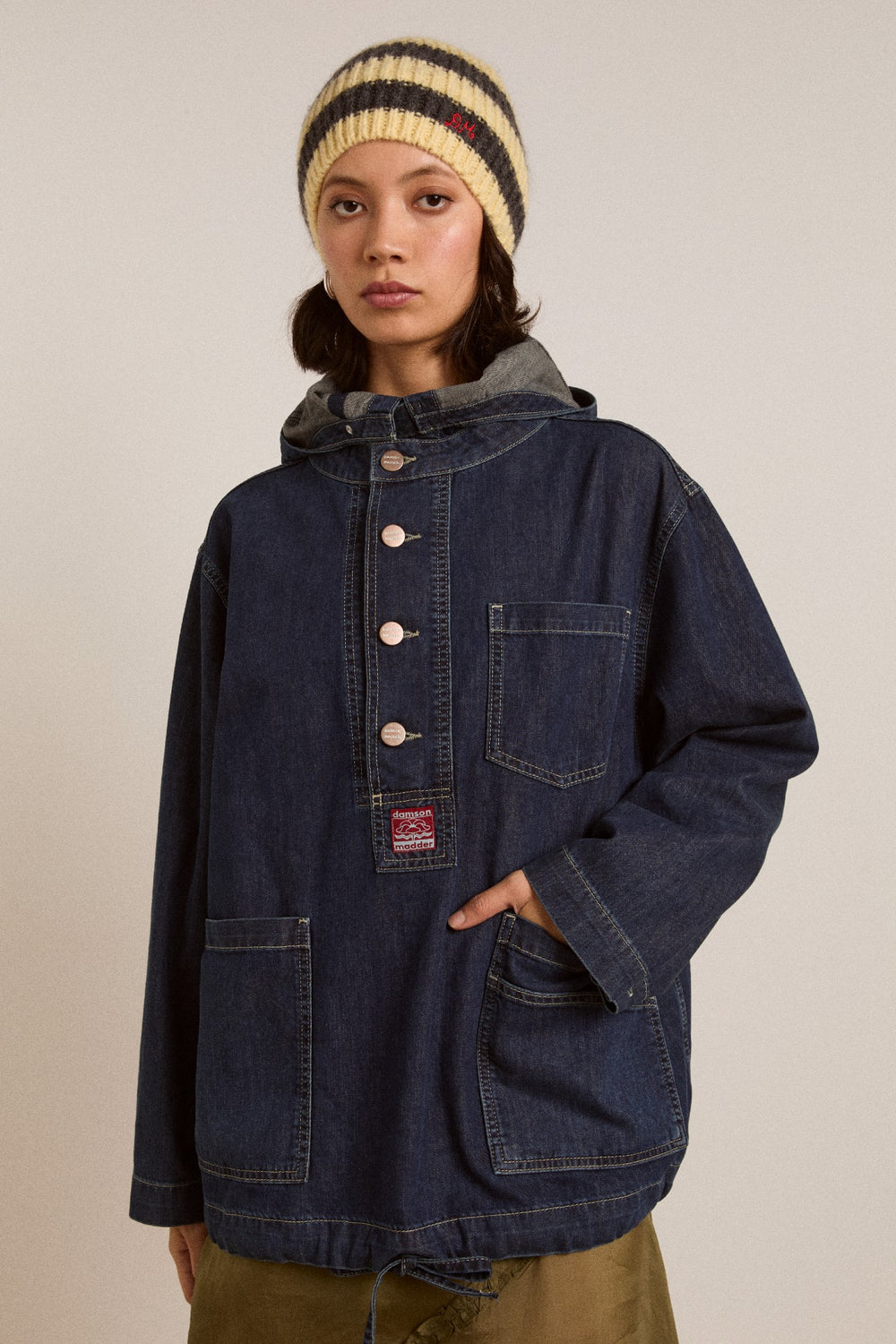 briar hoodie neptune wash