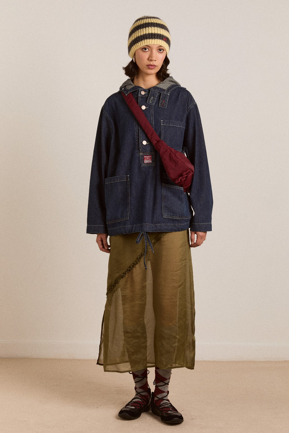 briar hoodie neptune wash
