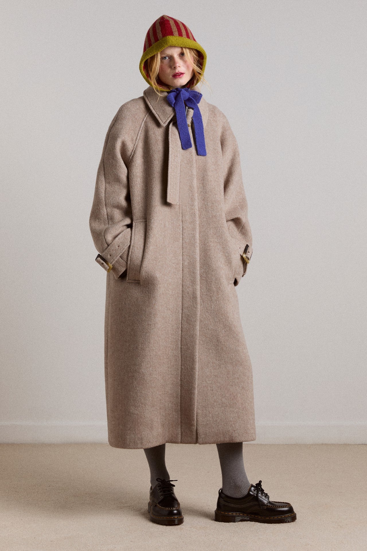 The Jude Oat Wool Coat | Long Wool Coat