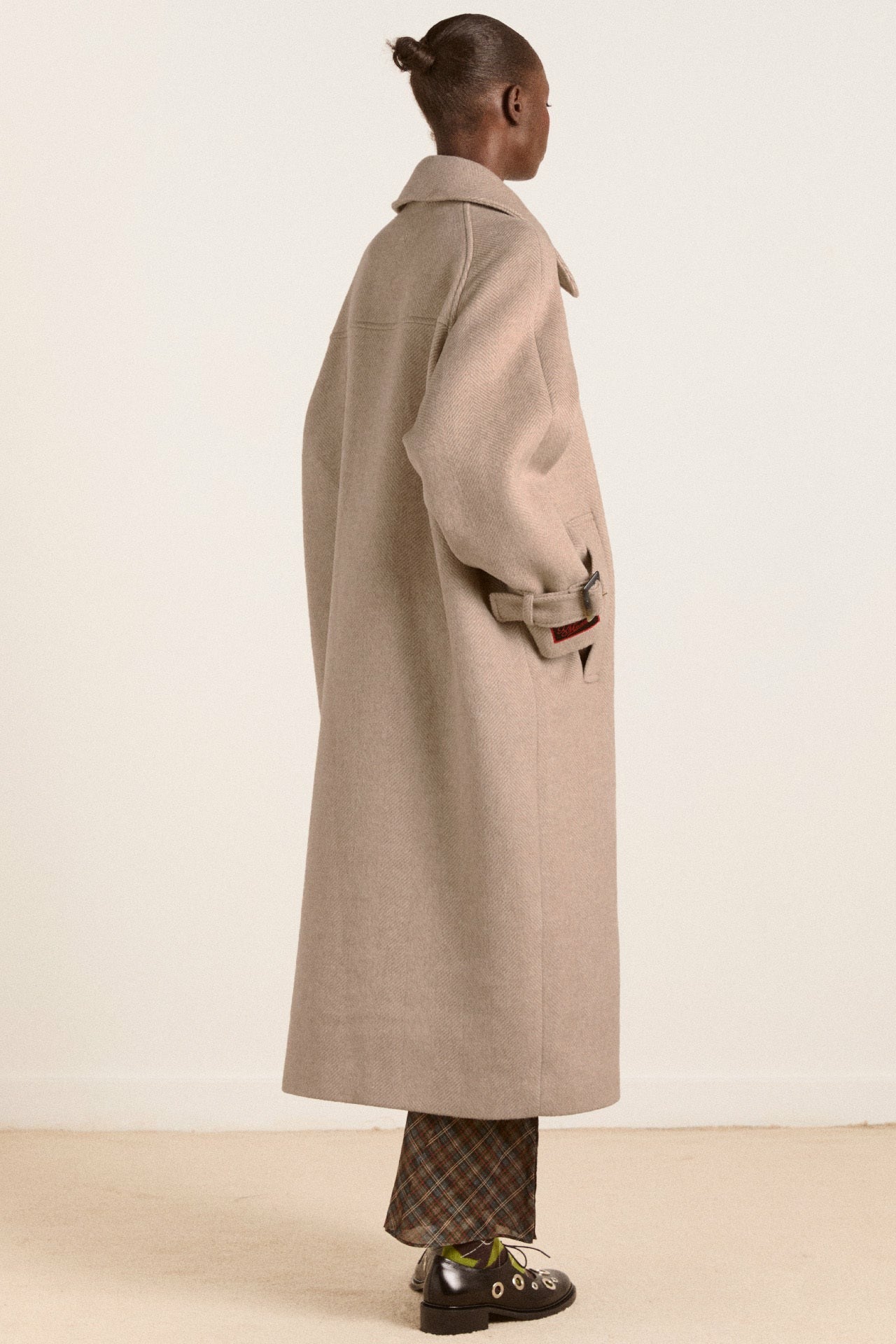 The Jude Oat Wool Coat | Long Wool Coat