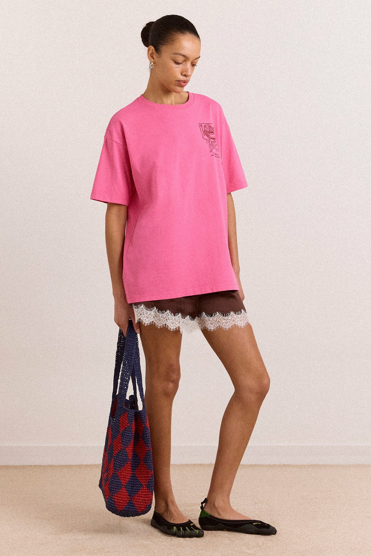 gill of dreams graphic tee - pink