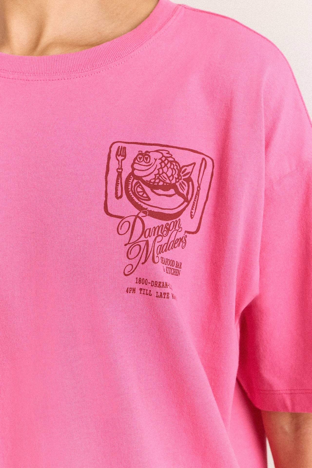 gill of dreams graphic tee - pink