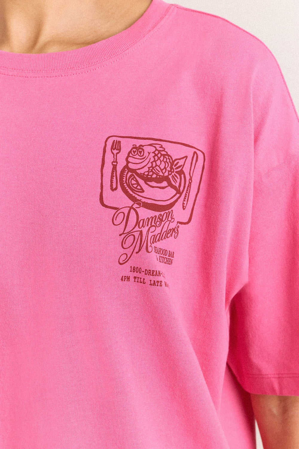 gill of dreams graphic tee - pink
