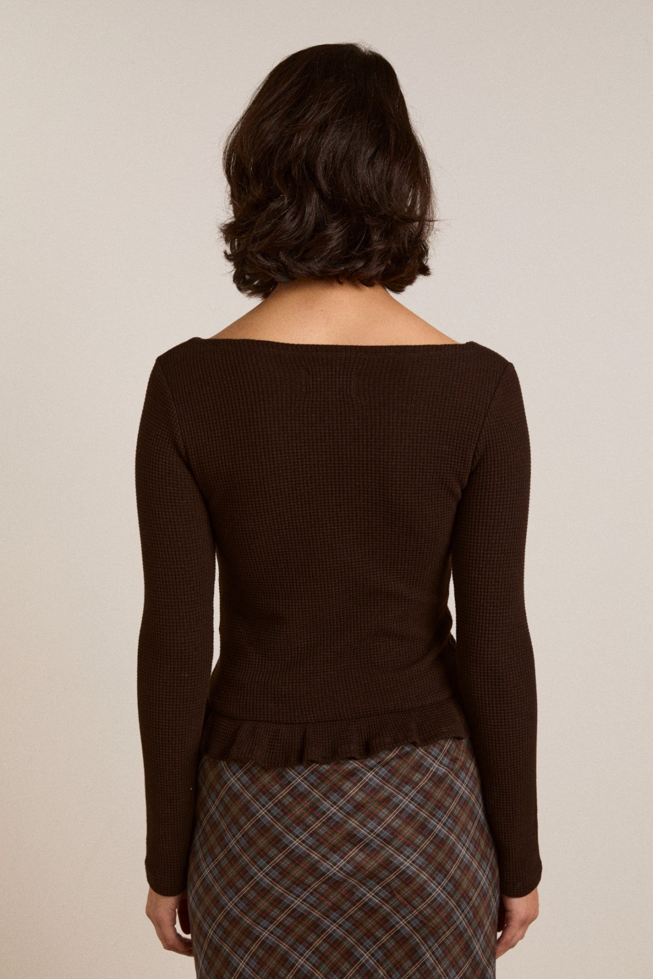 marjorie waffle top