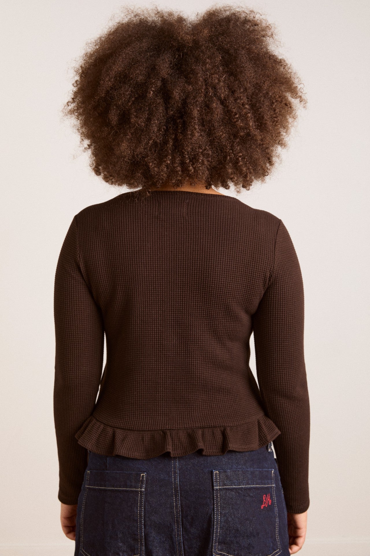 marjorie waffle top