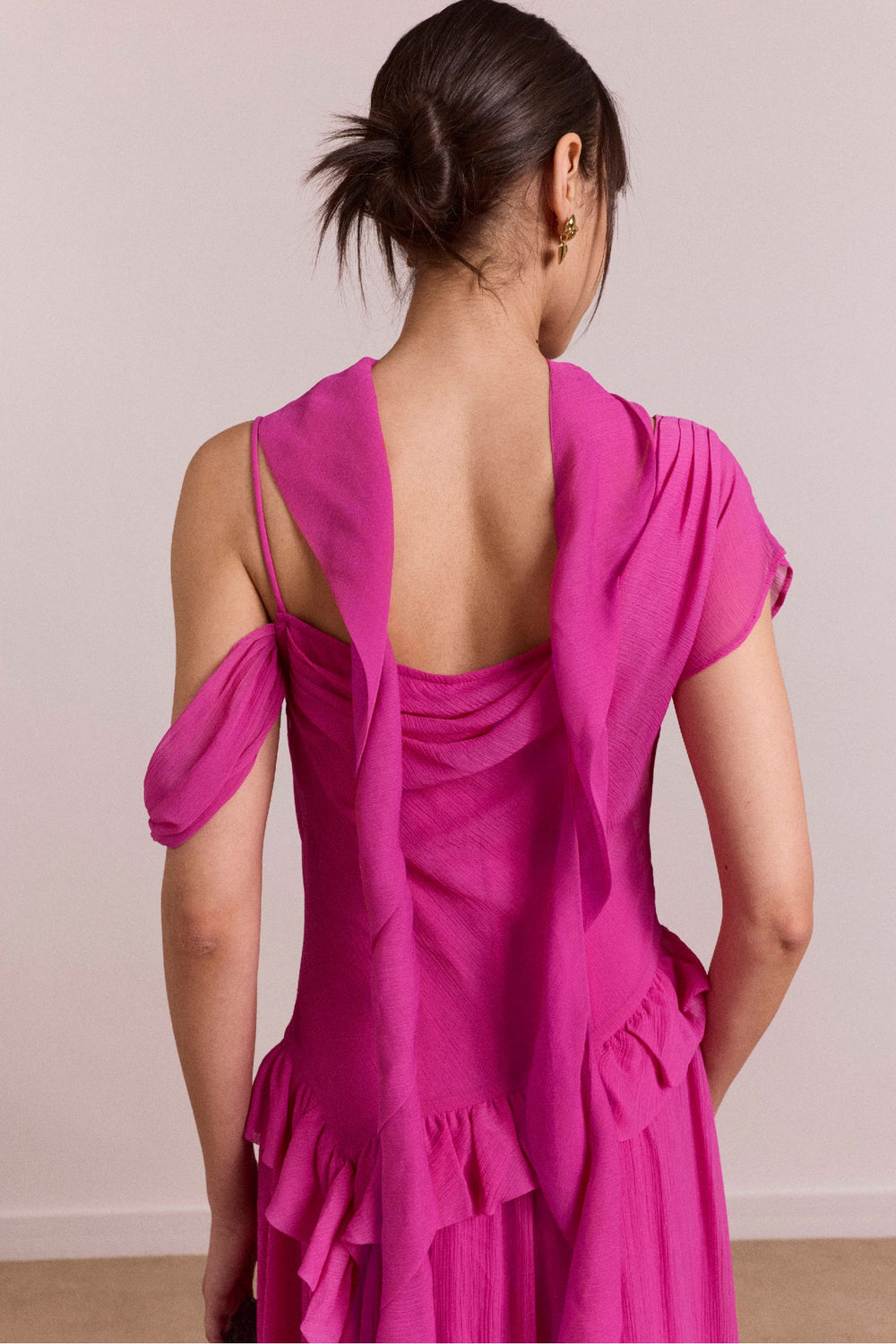 moxie midi dress - pink