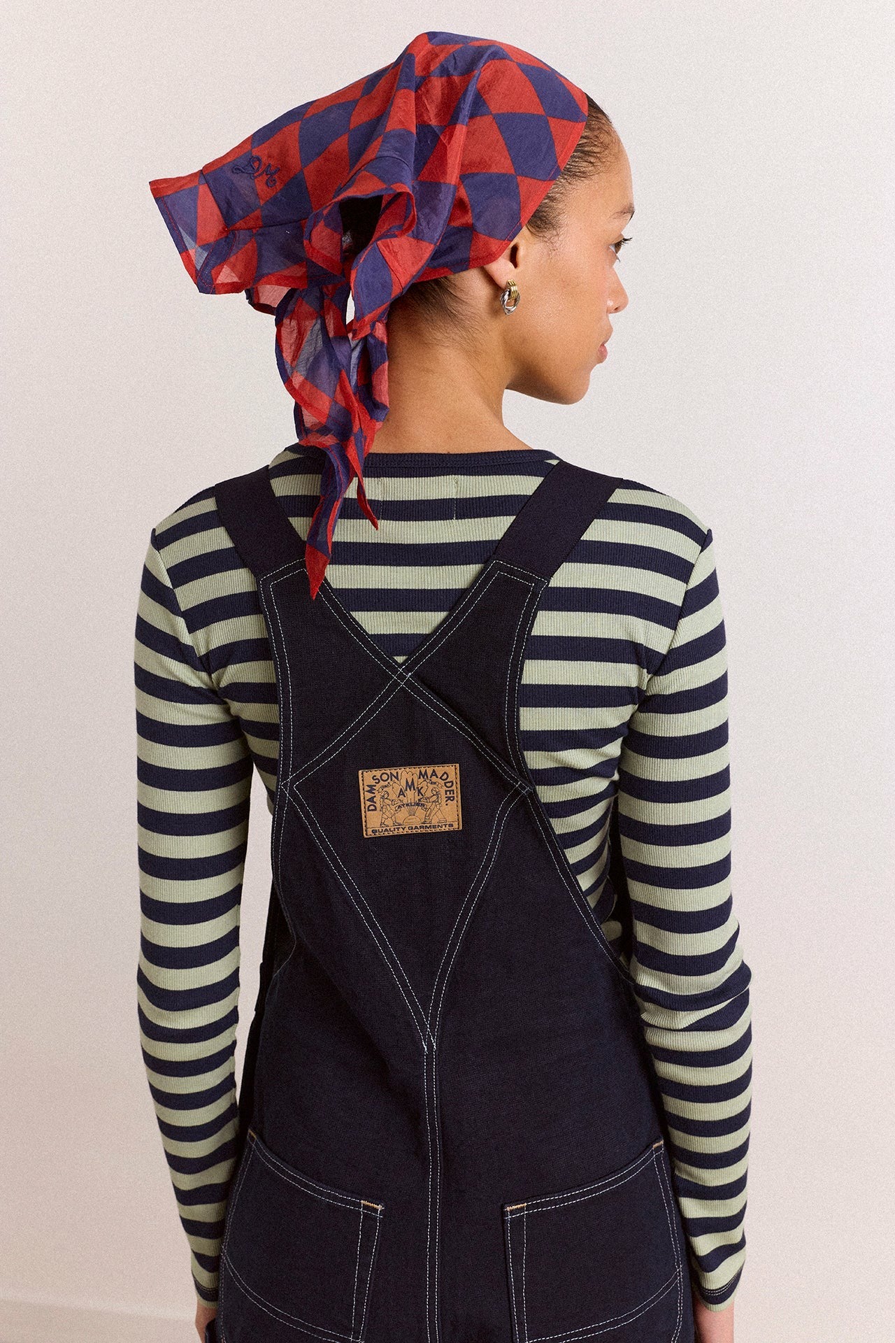 lisa workwear denim overalls