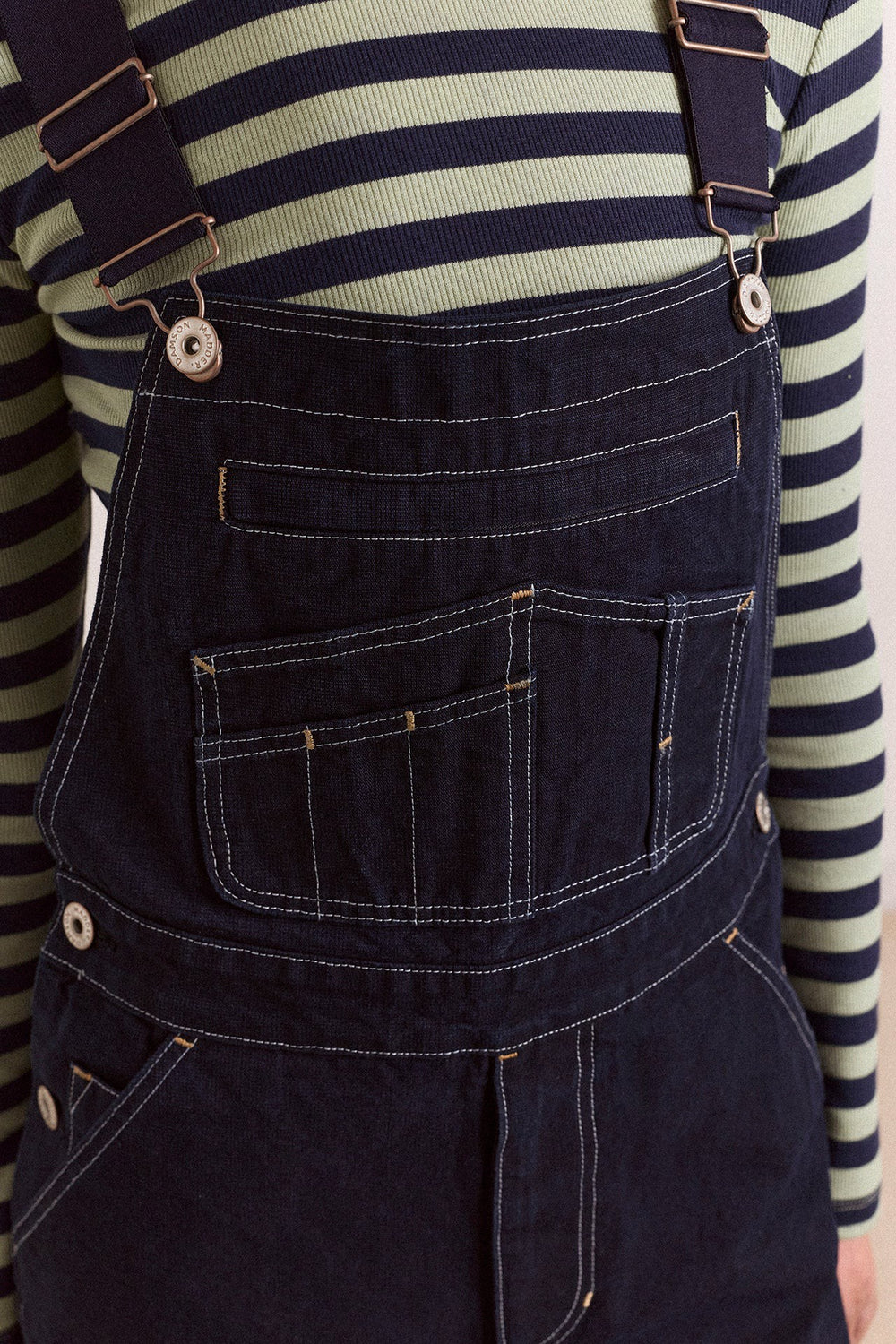 lisa workwear denim overalls